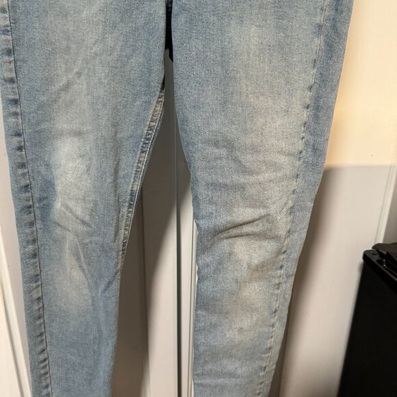 TOPSHOP MOTO JAMIE JEANS SZ 26 X 36 EUC STRETCH STRAIGHT SKINNY - Picture 3 of 3